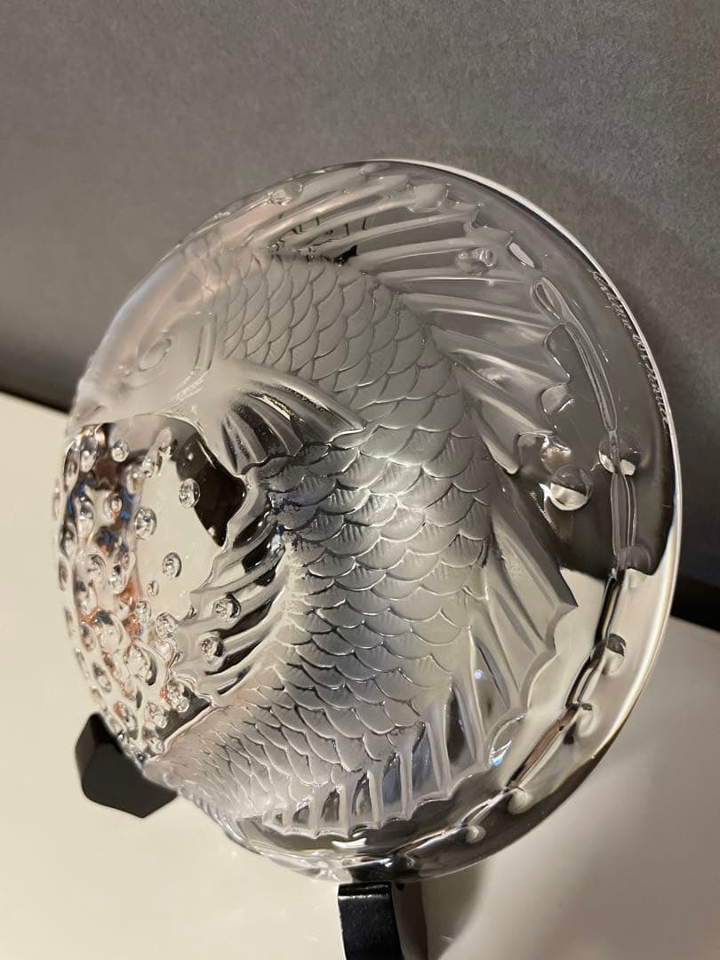 LALIQUE ラリック　灰皿　小物入れ　魚