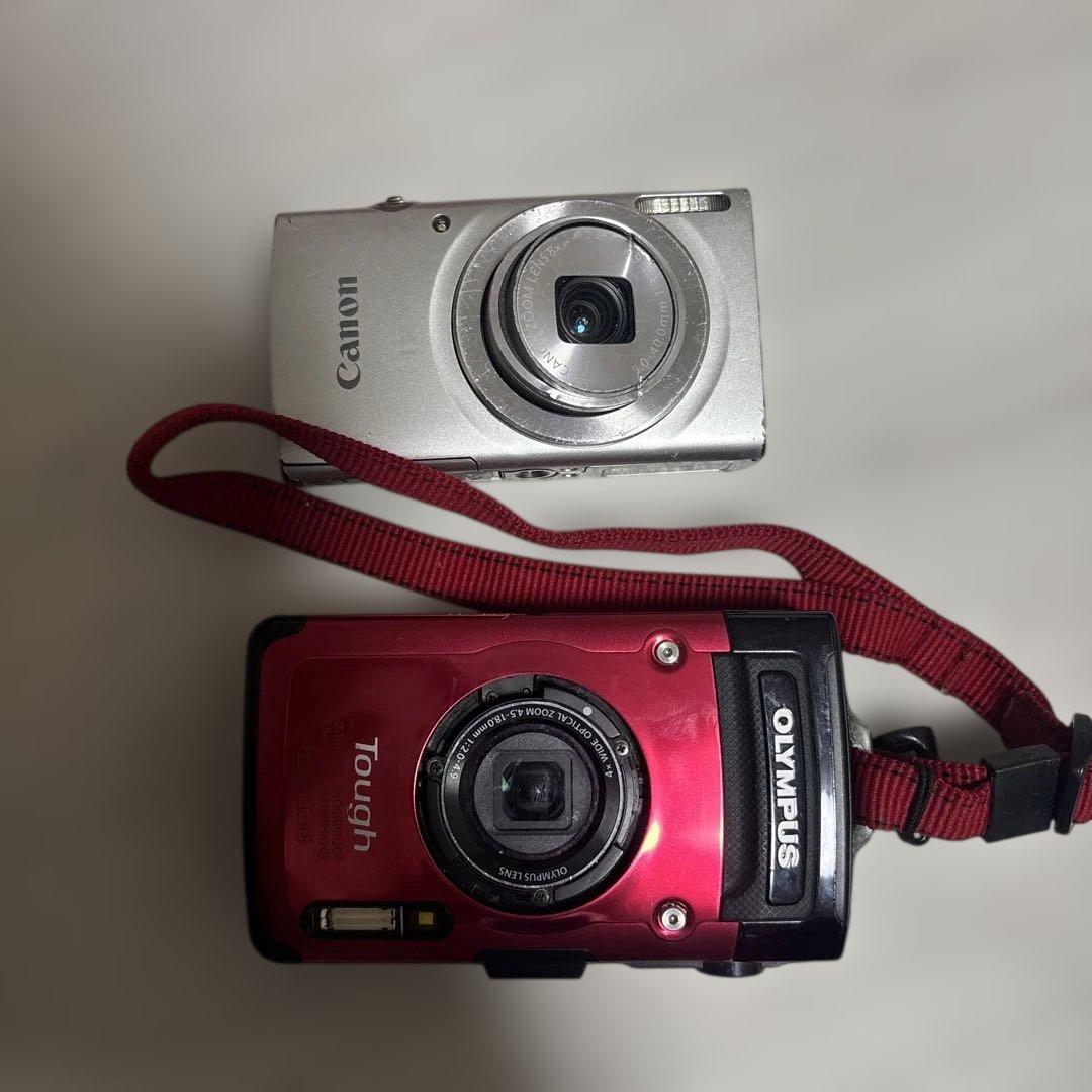 Olympus TG-2 & Canon IXY セット