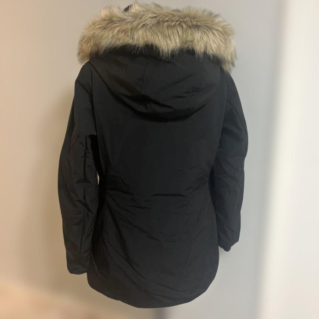 ZARA フード付き　ジャケット　M ブラック　黒　ザラ　ダウン