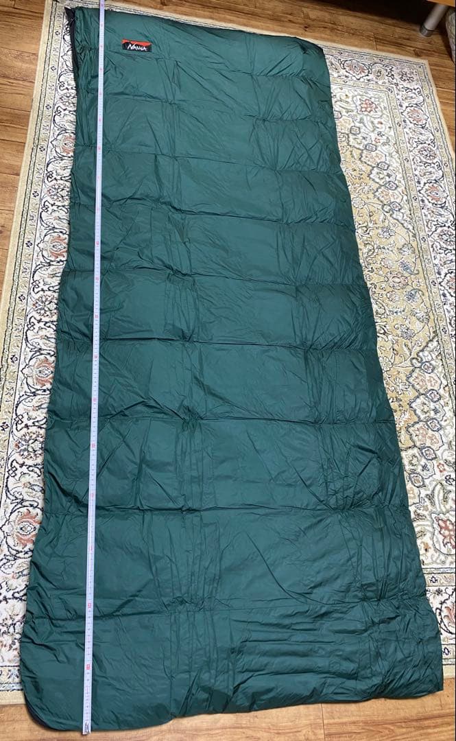NANGA 緑色 寝袋