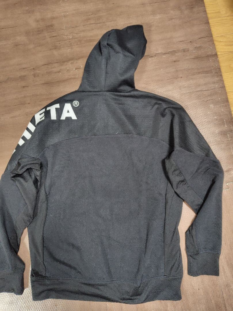 ATHLETA フルジップスウェットパーカー＆パンツ　 ブラック