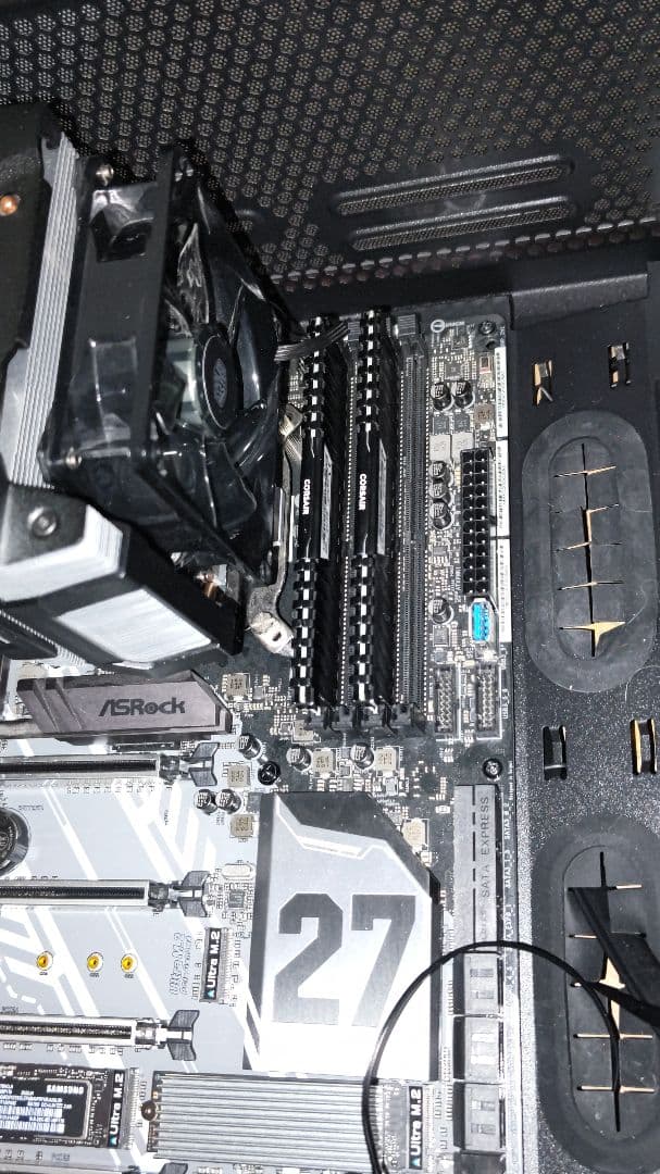 z270Asrock Supercarrier+クーラー+ケース