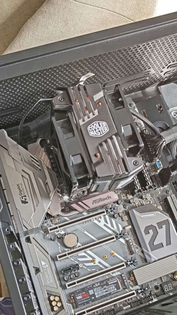 z270Asrock Supercarrier+クーラー+ケース