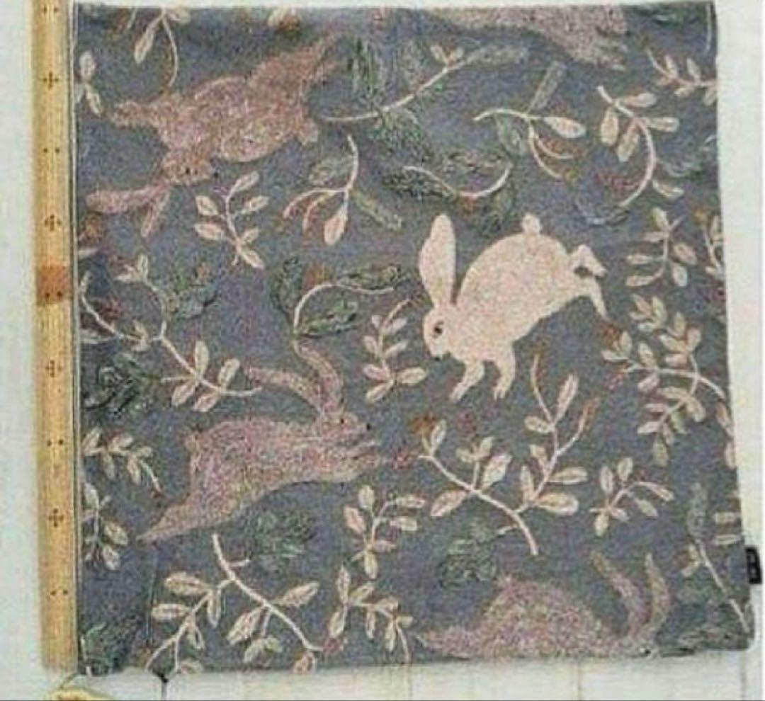 松尾ミユキ　クッションカバー　スリーラビット　45×45cm　うさぎ　ウサギ