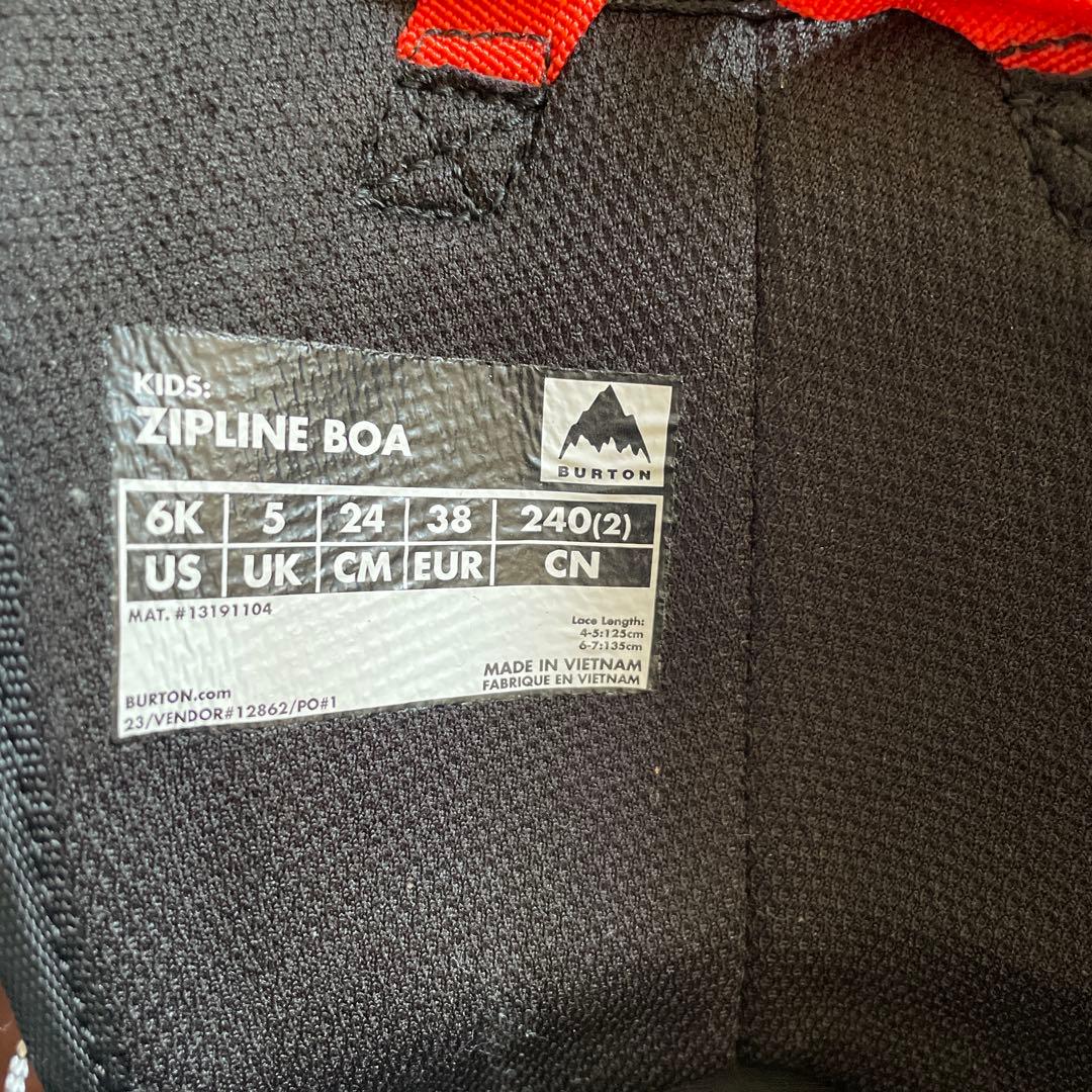 ゆのん様 バートン　子ども用 スノーボードブーツ　24〜24.5