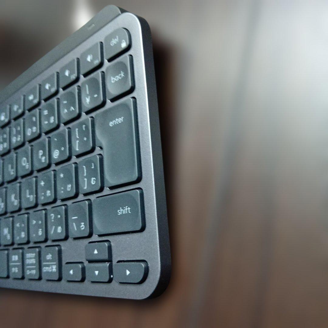 ロジクールAmazon限定MX KEYS mini KX700GRd 充電式