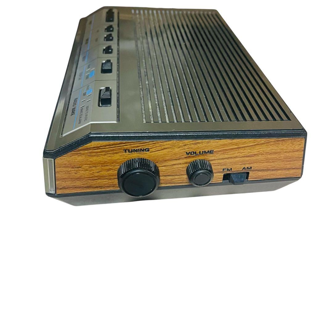 【レトロ】アメリカ General Electric AM/FMラジオ クロック