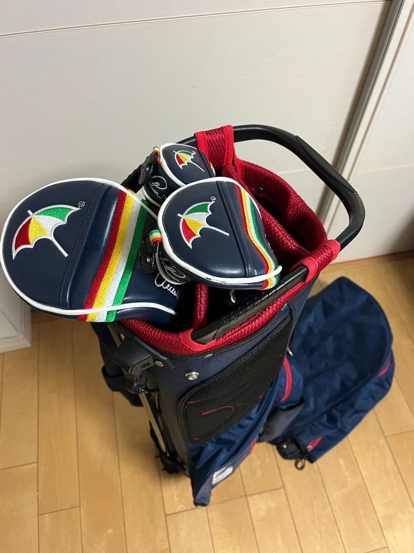 ARNOLD PALMER スタンド付きキャディバッグ