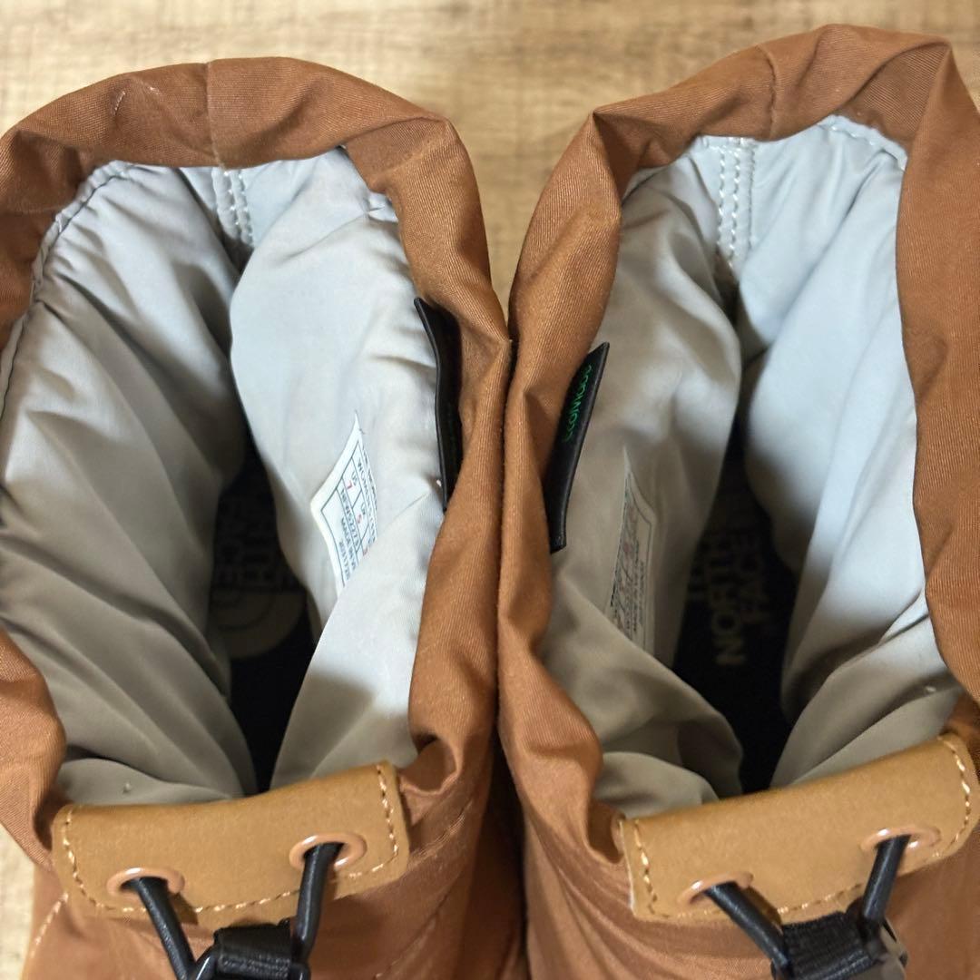 THE NORTH FACE ヌプシ ブーティー 24cm キャメル
