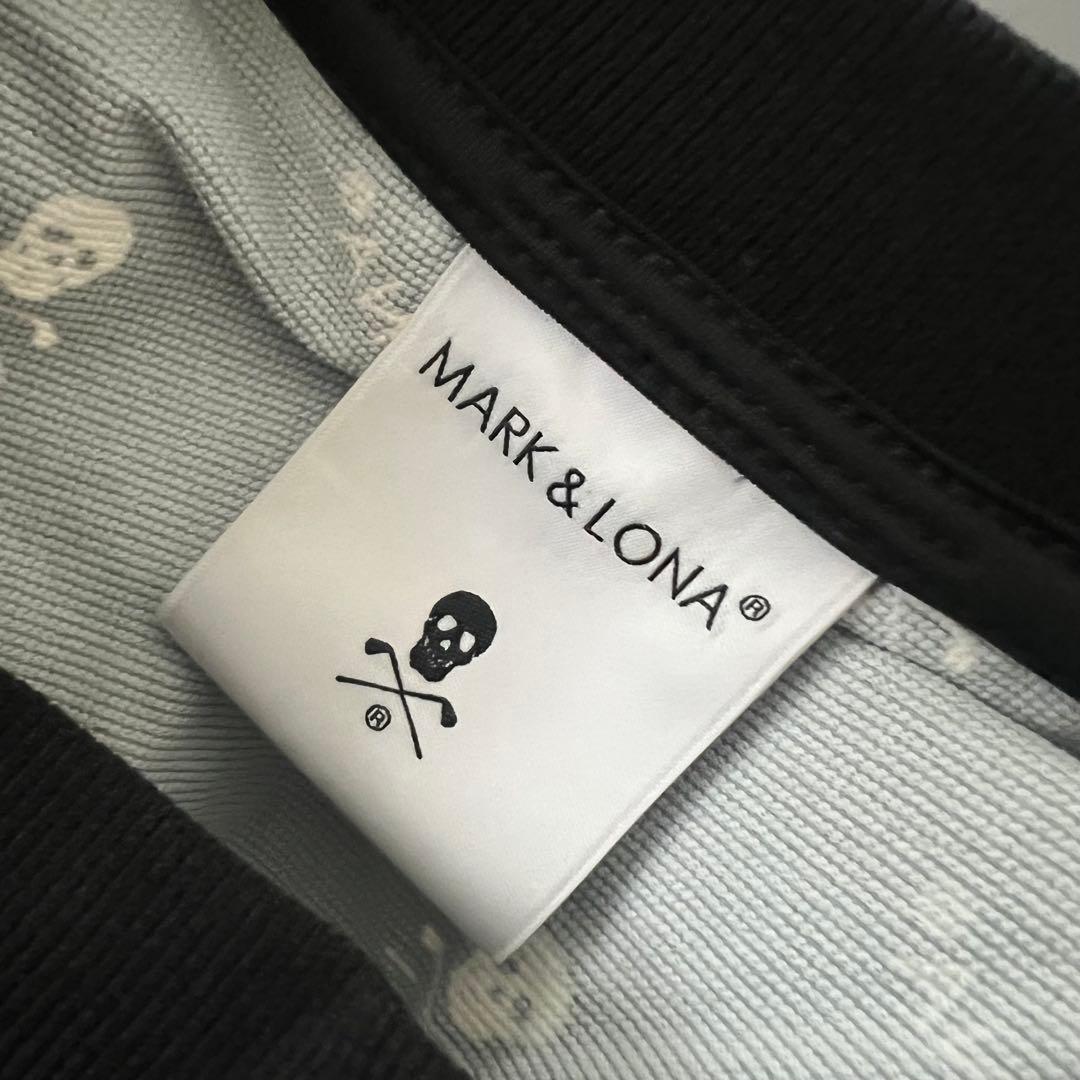 MARK&LONA マークアンドロナ　スニード　総柄　ナイロンジャケット M 黒
