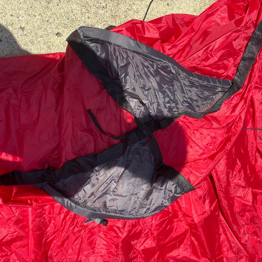 HUSKY FIGHTER 3-4 テント 3-4人用 レッド