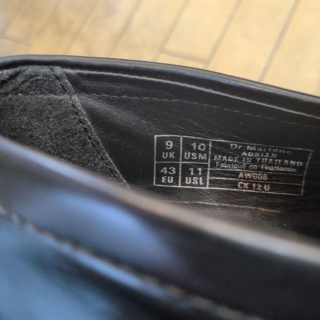 ドクターマーティン　タッセルローファー黒ローファー