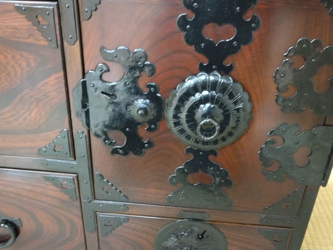 欅産業　仙台箪笥　野郎箪笥118×45×87センチ