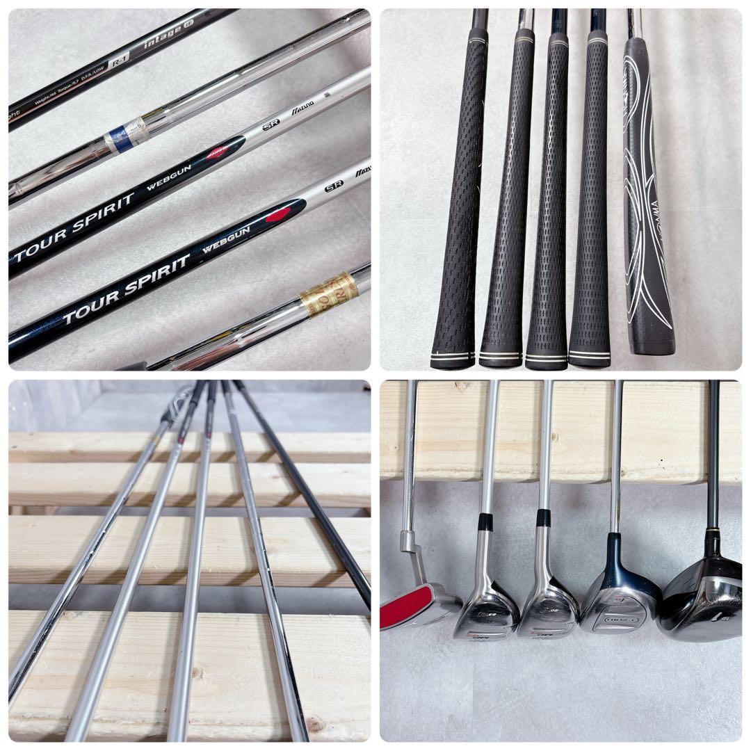 T107 ミズノ ゴルフクラブ メンズ フルセット 16点 ユーティリティ 2本