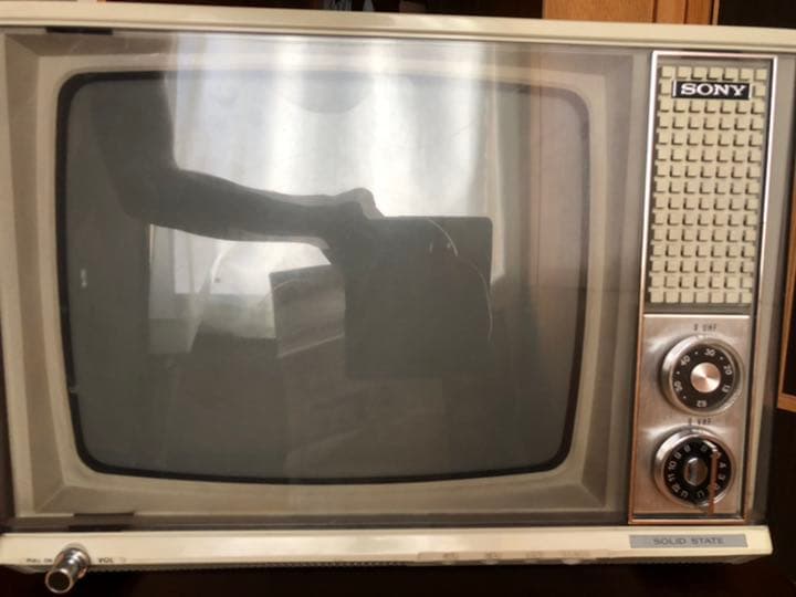 SONY白黒テレビ