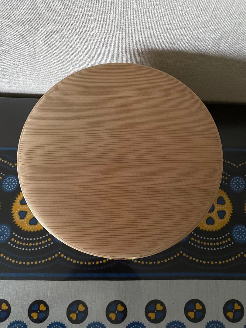 栗久　おひつ3合　白木　秋田大館曲げわっぱ