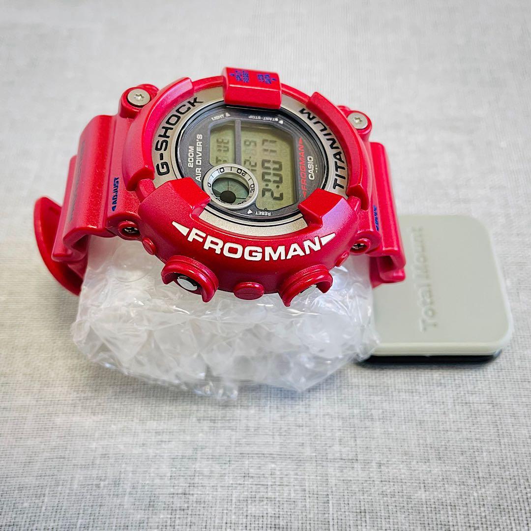 値下げ❗️ G-SHOCK フロッグマン/レッド 赤蛙/DW-8201GF-4JF