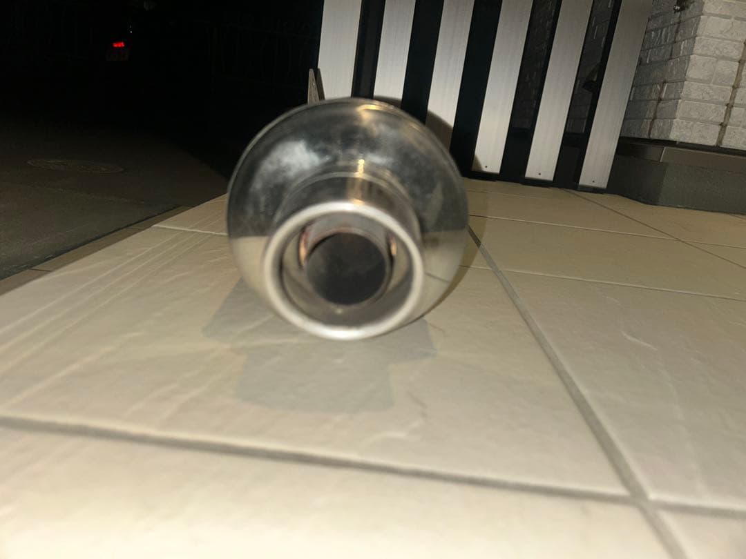 SUZUKI イナズマ400 GK7BA純正マフラー 26E3