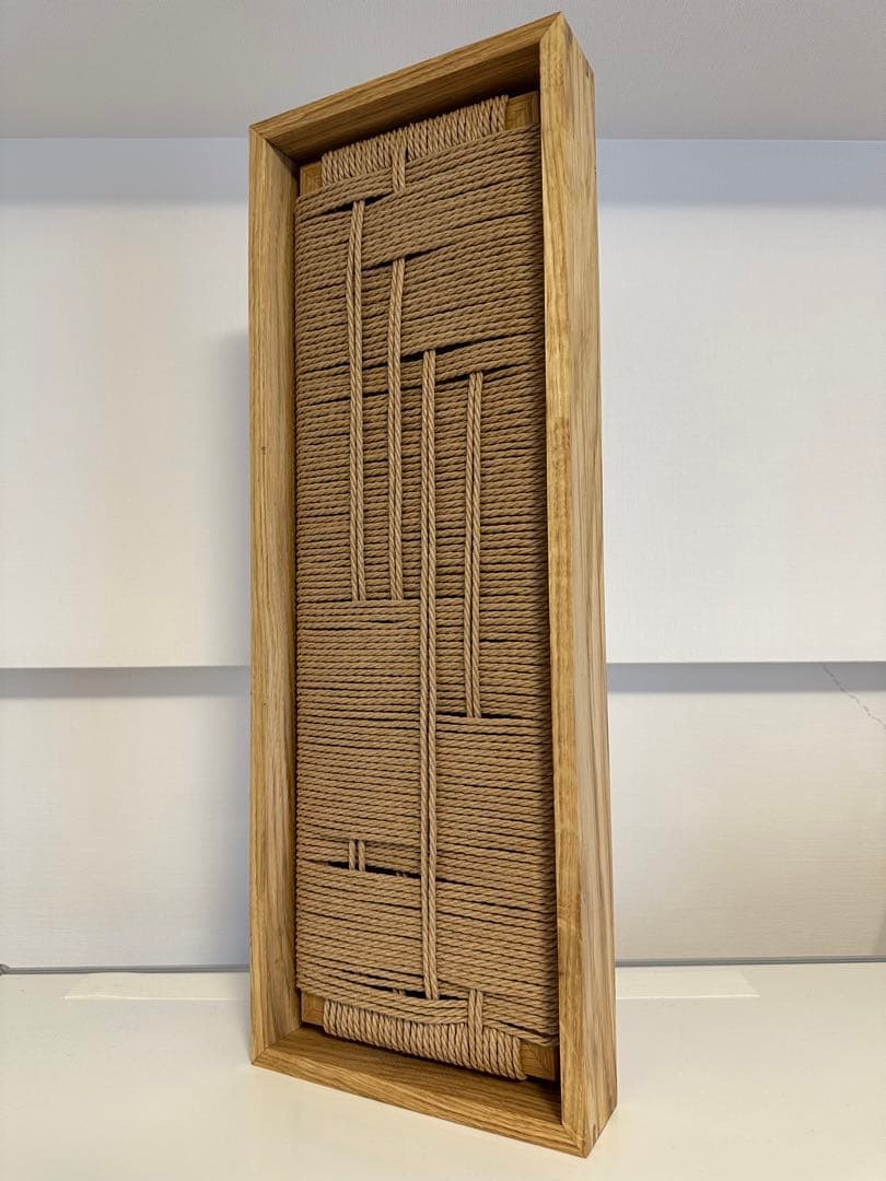 カールハンセン&サン ペーパーコードアート オーク材フレーム