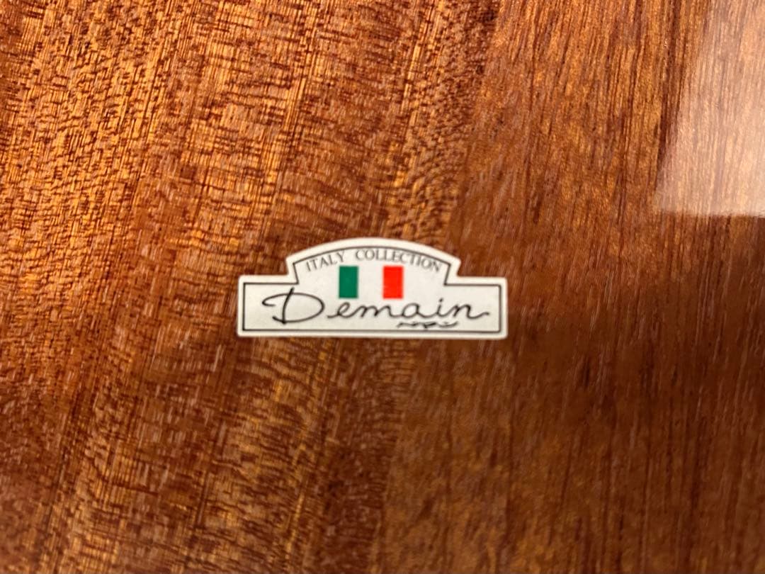 【美品】高級イタリア製アンティーク壁掛けミラー　ドマン　象嵌　鏡　ヴィンテージ