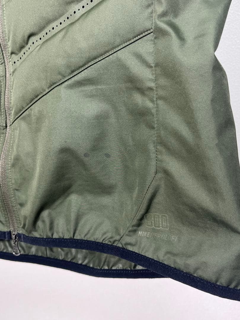 Nike ウィンドブレーカー ベスト オリーブグリーン