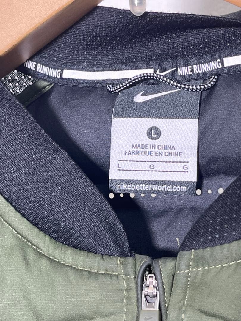 Nike ウィンドブレーカー ベスト オリーブグリーン