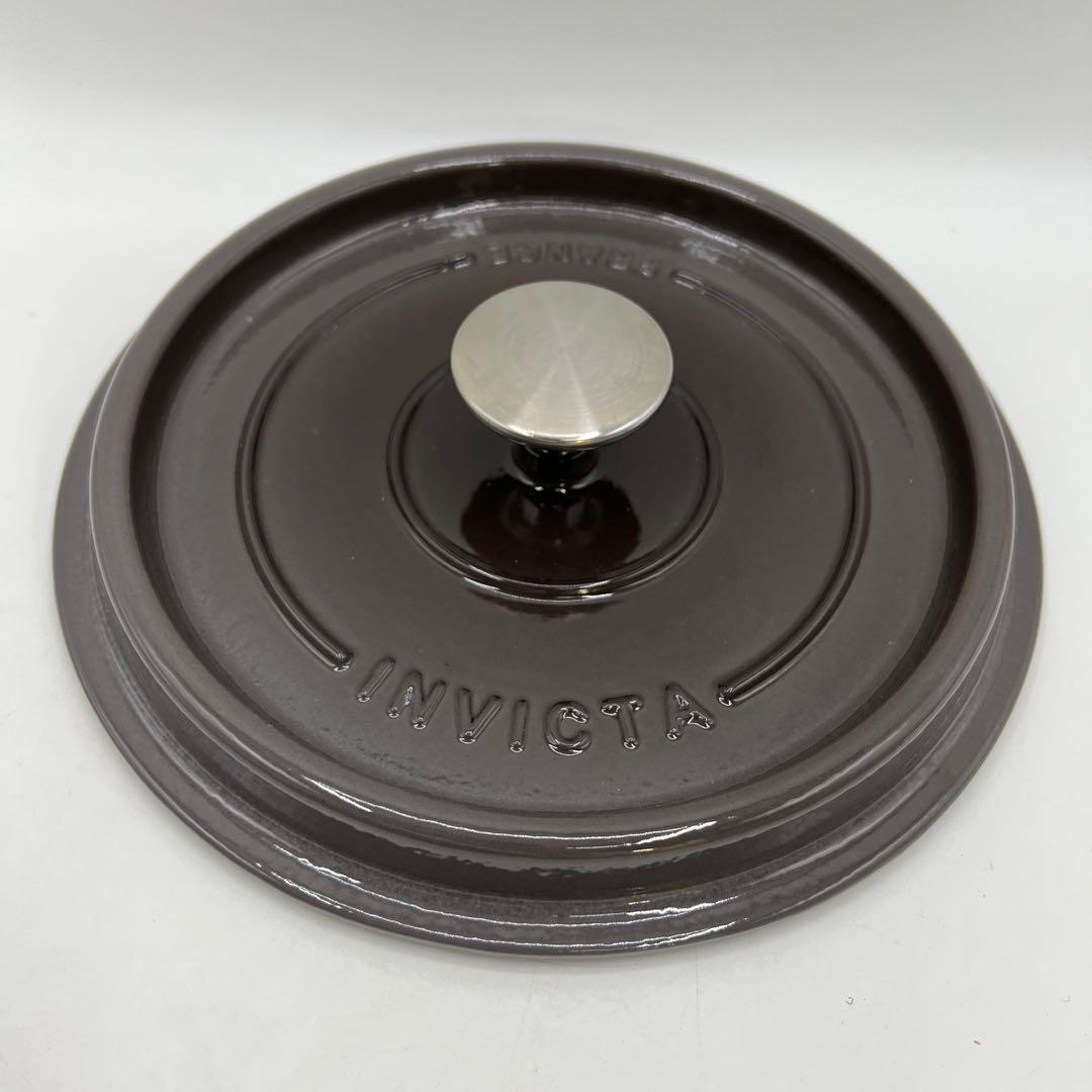 INVICTA アンヴィクタ キャセロール ホーロー鍋 22cm