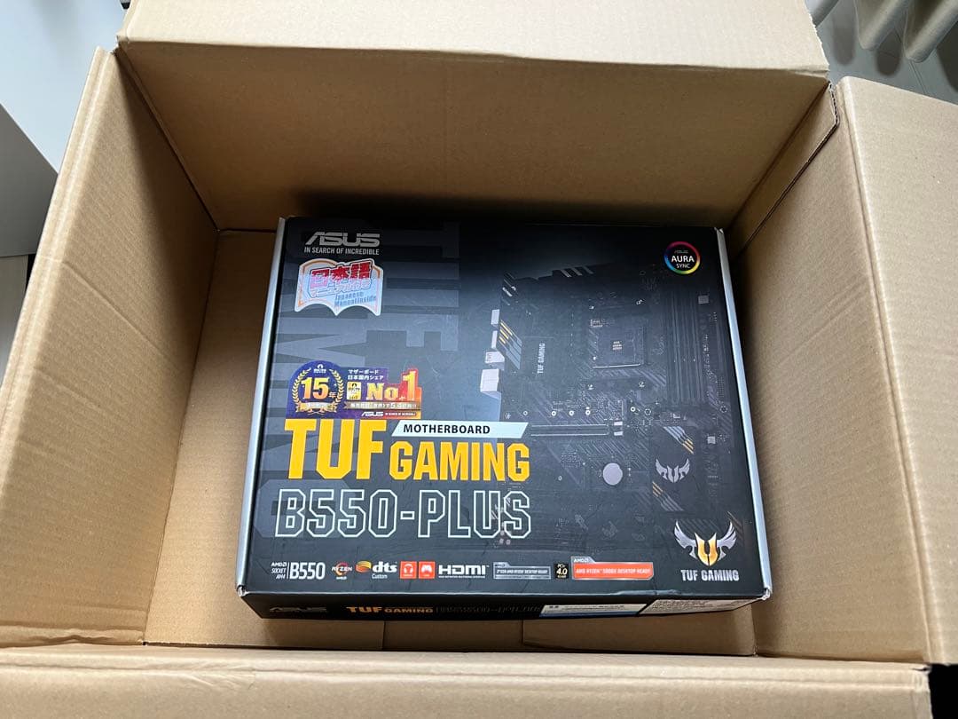 マザーボード ASUS TUF GAMING B550-PLUS AM4 箱付き
