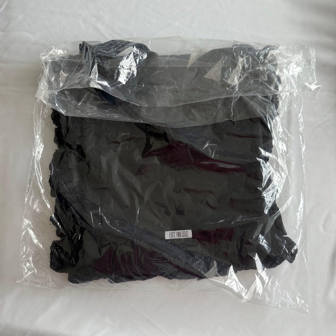 【エディットフォールル】レースフリルバッグ　ブラック