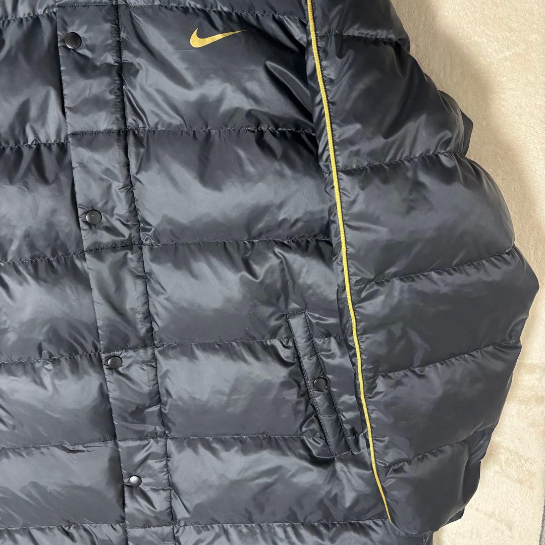 NIKE ナイキ ダウン ロング ベンチコート XL 黒