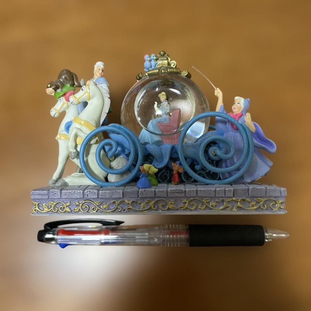 シンデレラ カボチャの馬車 置物