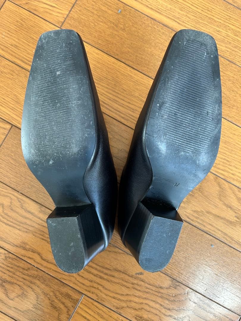 TODAYFUL Squaretoe Leather Sabot サボ37