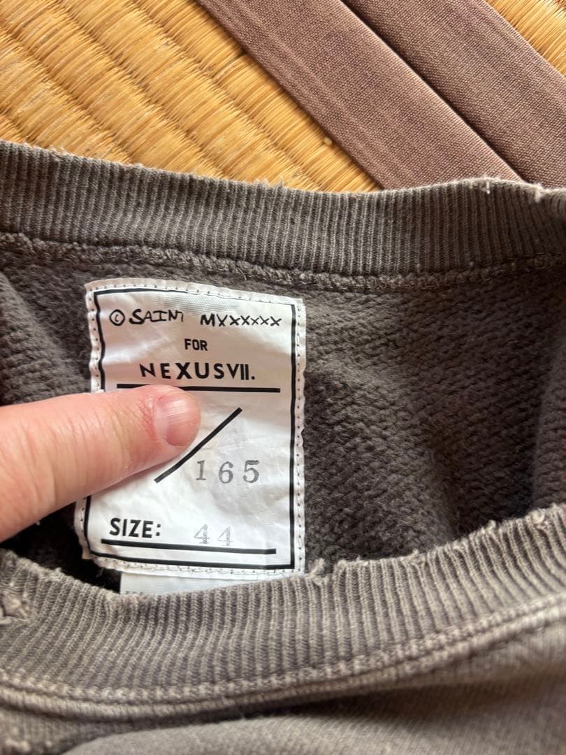 NEXUSVII. × SAINT Mxxxxxxスウェット