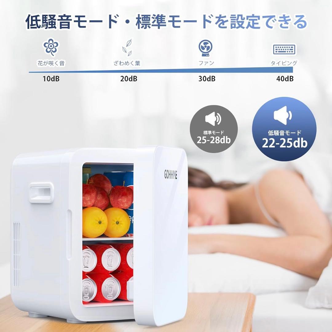 ミニ冷蔵庫 10L 小型冷蔵庫 0-65℃ 保冷保温庫 ミニ 車載用