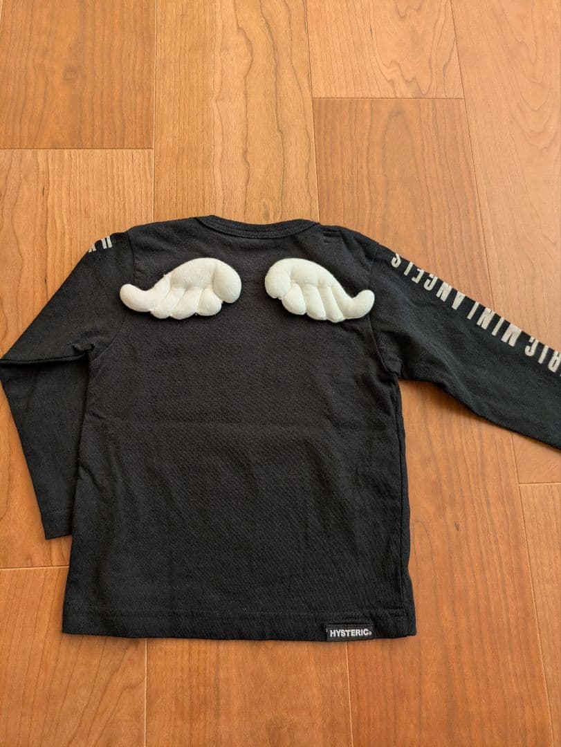 HYSTERIC MINI 長袖Tシャツ 80　天使の羽付き