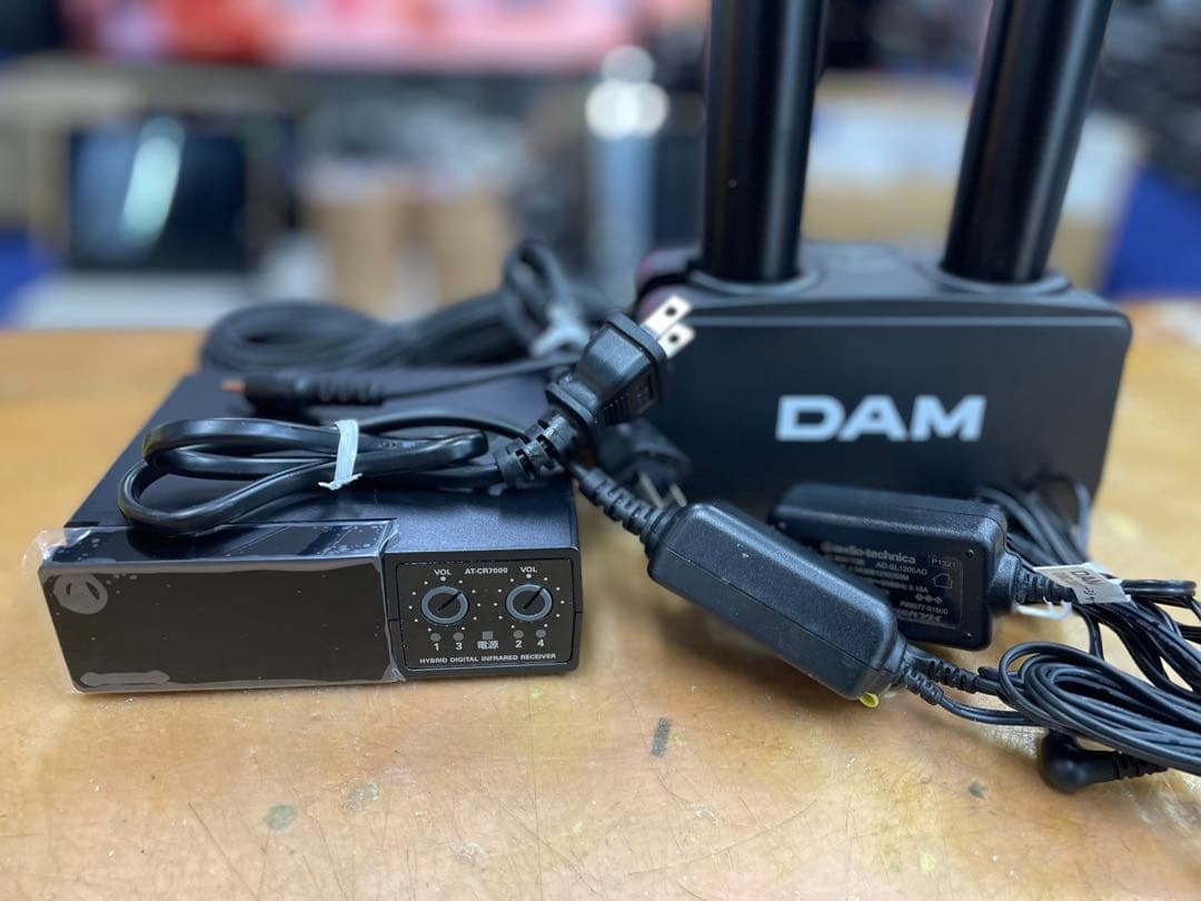 オーディオテクニカ赤外線ワイヤレスマイクセット CR7000+CLM7000