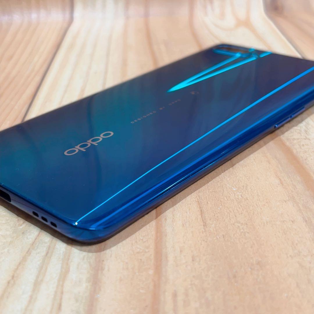 SIMフリー 本体 OPPO RenoA 64 GB 170G4 ブルー