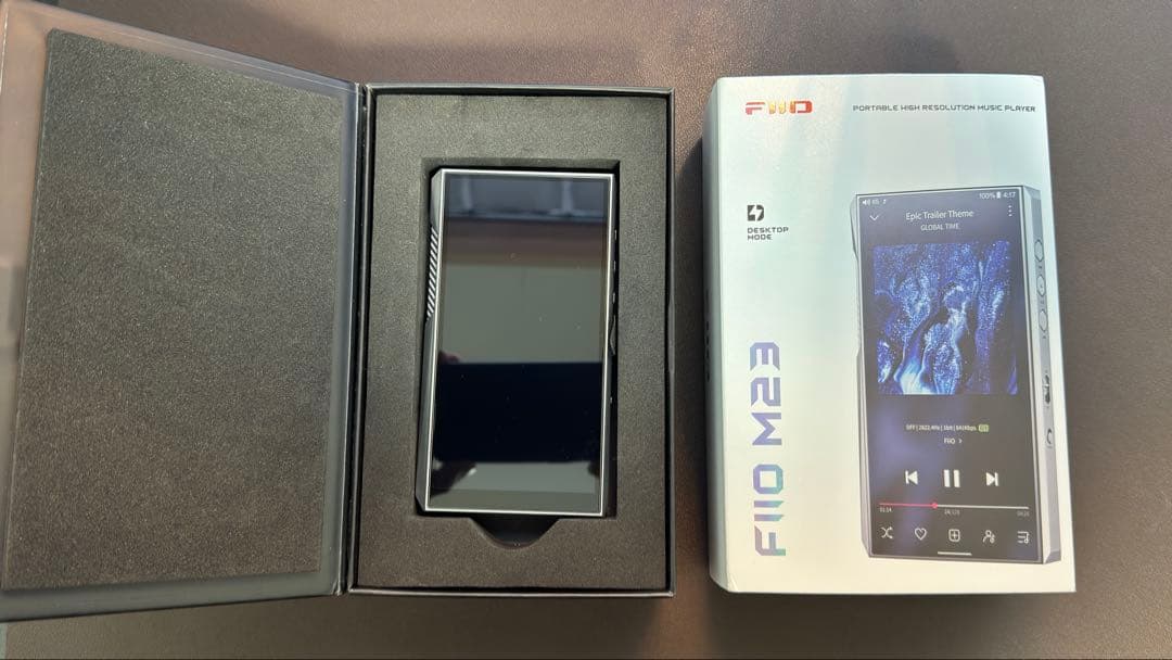ポータブルプレーヤー FiiO M23 Stainless Steel
