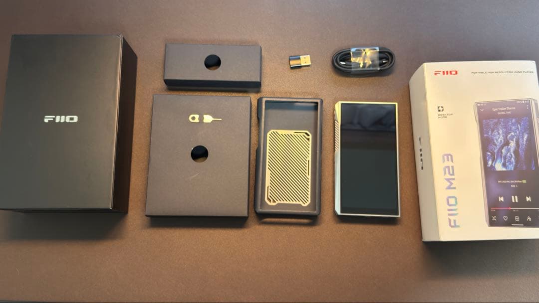 ポータブルプレーヤー FiiO M23 Stainless Steel