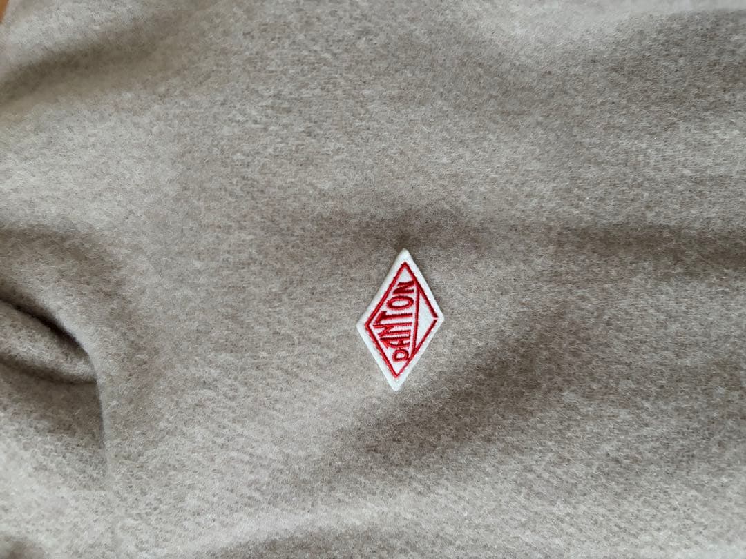 DANTON フード付ベージュジャケット