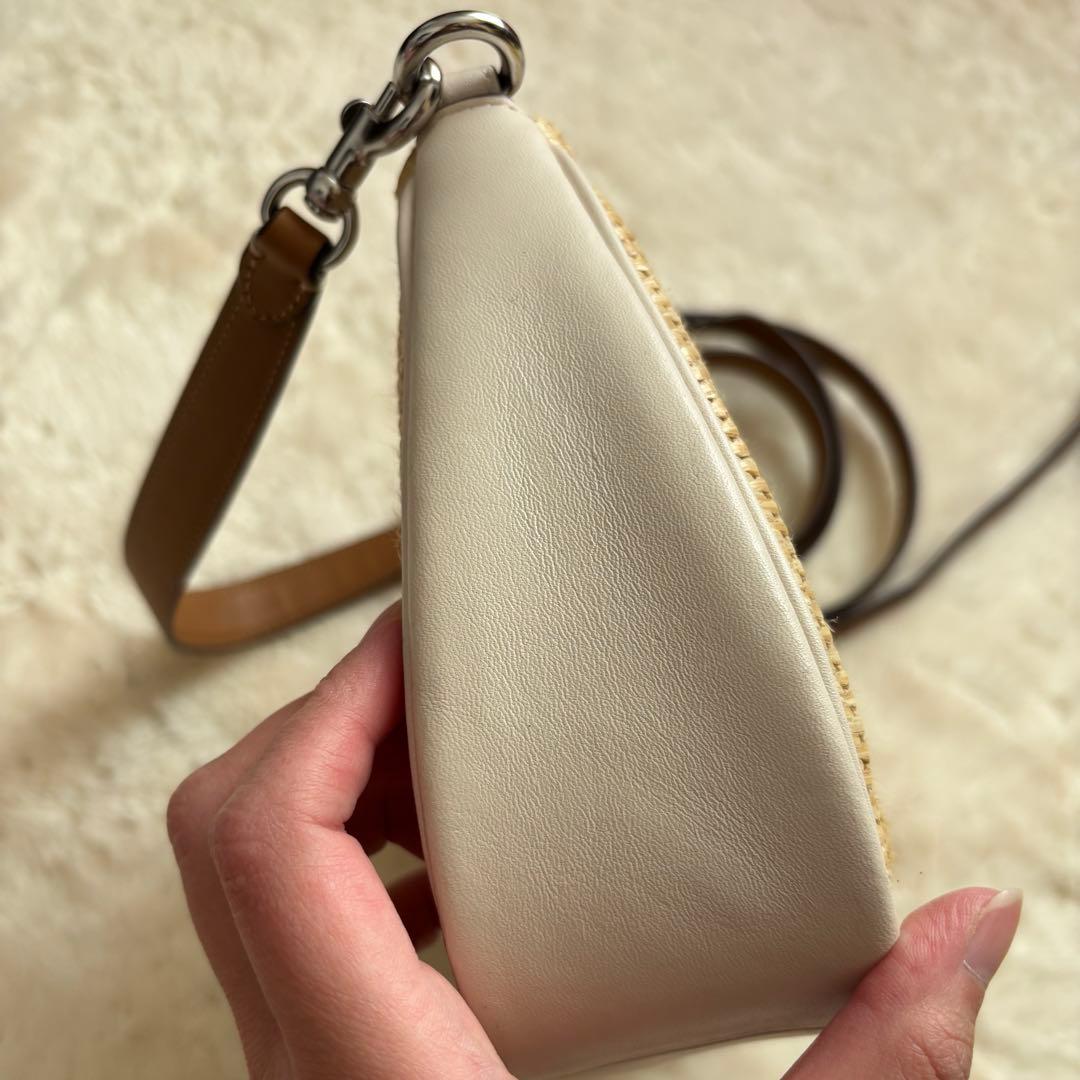 【極美品】 COACH 2way ハンドバッグ フローラル テリ 1330