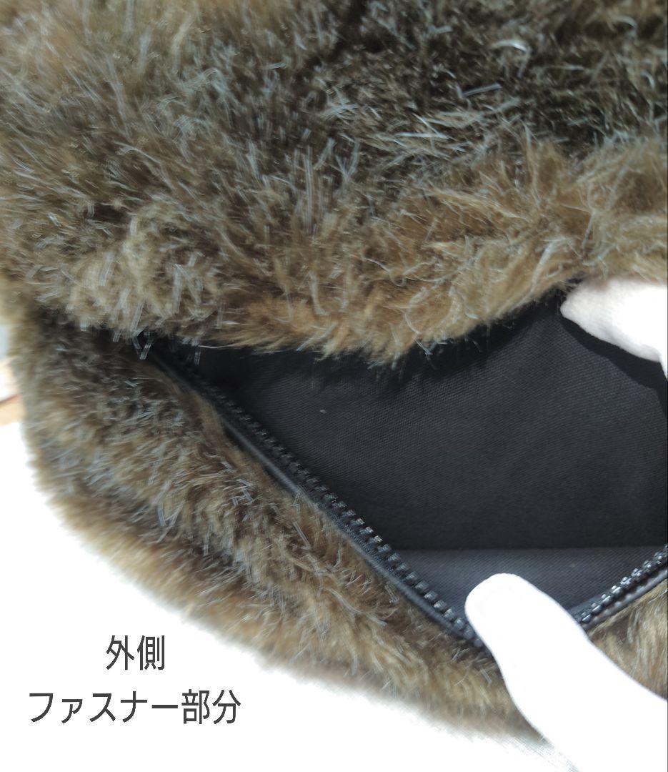 【Y‘s YOHJI YAMAMOTO】レザー×ファー/ウエストポーチ/バック