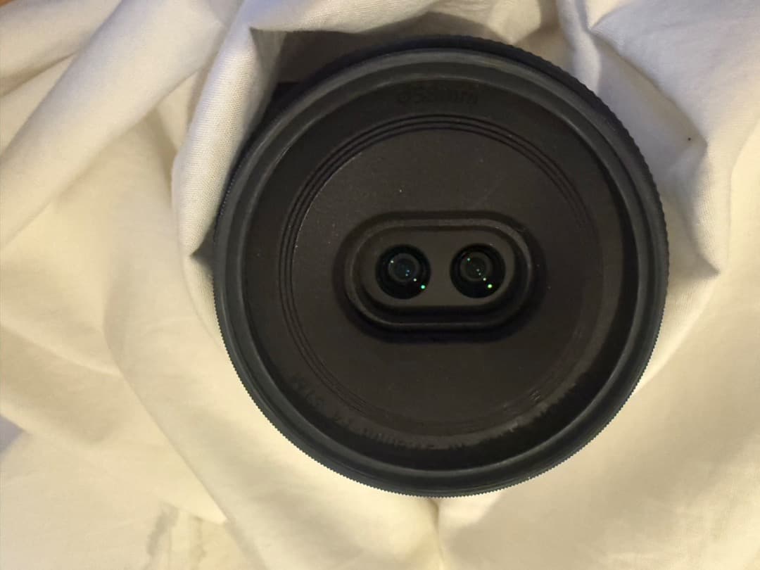 【中古品】CANON レンズ　RF-S7.8mm F4 STM DUAL