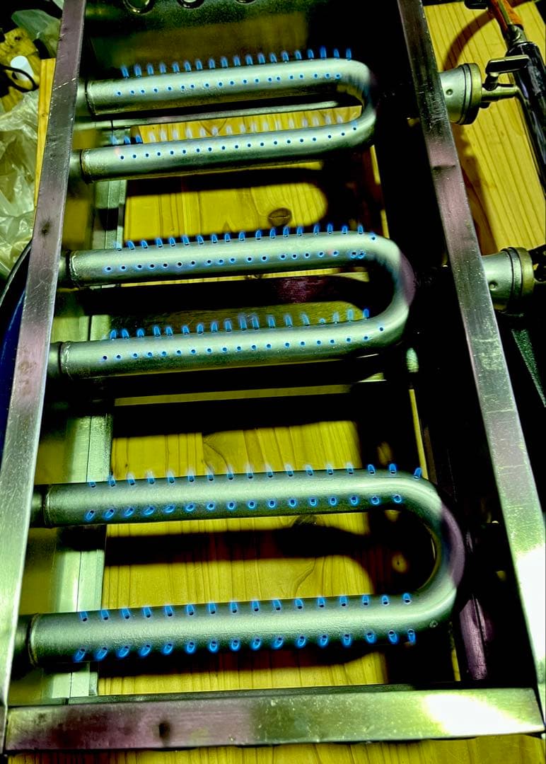 業務用たこ焼き器　プロパンガス用