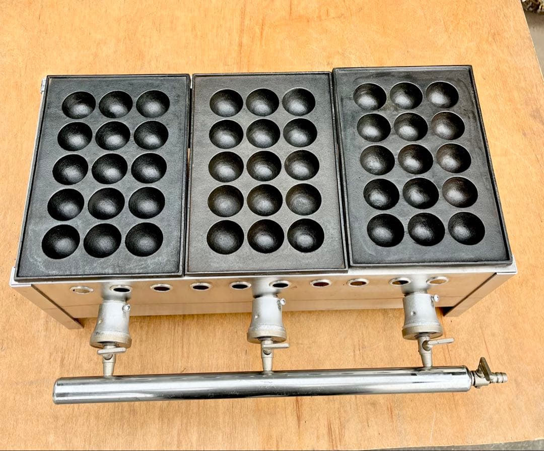 業務用たこ焼き器　プロパンガス用