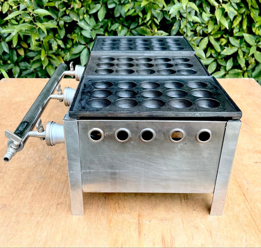 業務用たこ焼き器　プロパンガス用