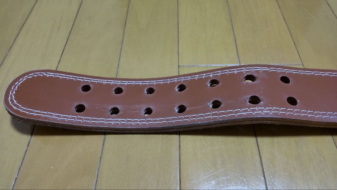 ゴールドジム（GOLD'S GYM）　プロレザーベルト　Mサイズ