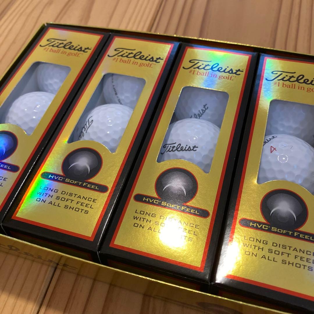 タイトリストHVC SOFT FEEL ソフトフィール　10ダース　ゴルフボール