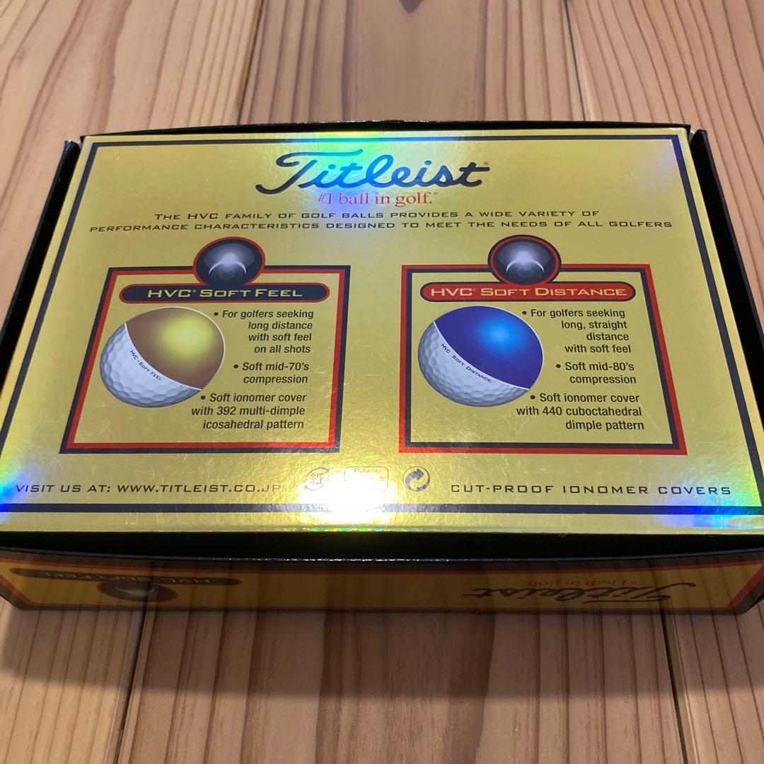 タイトリストHVC SOFT FEEL ソフトフィール　10ダース　ゴルフボール