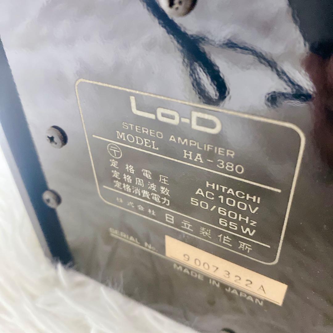 ヴィンテージ Lo-D HA-380 FT-180 プリメイン チューナー 希少